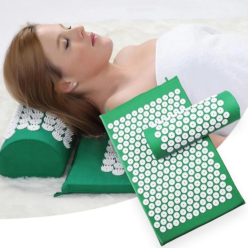 ZenPress Acupressure Mat & Pillow Set
